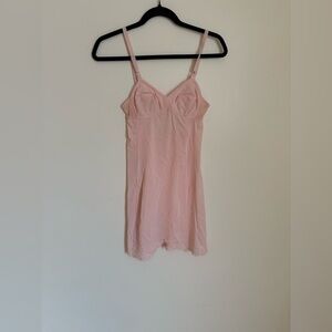 Vintage Sear’s Pink Slip Dress - S